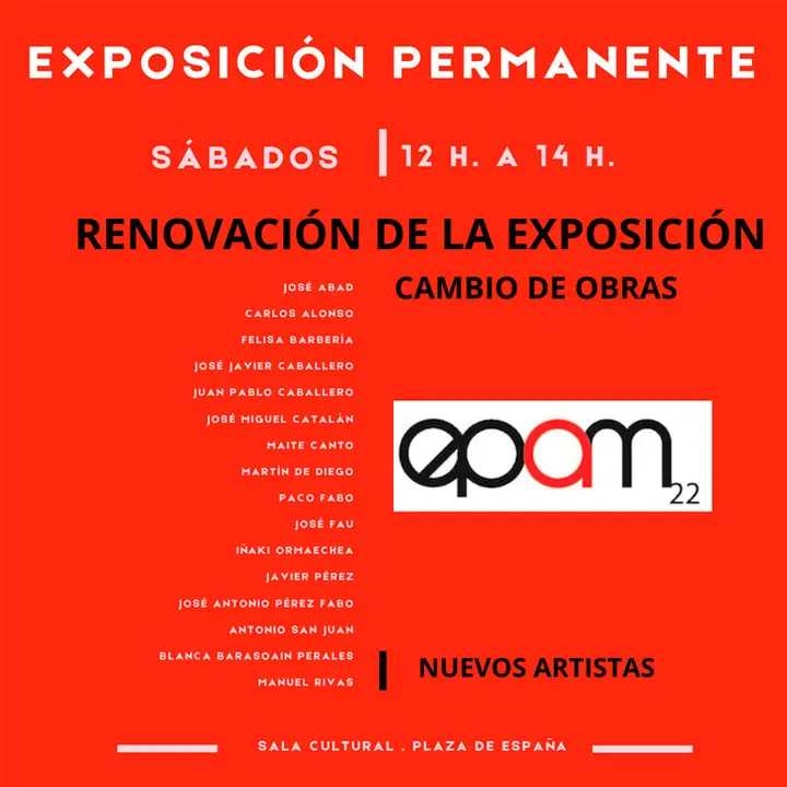 Exposici&oacute;n permanente en Marcilla de artistas locales