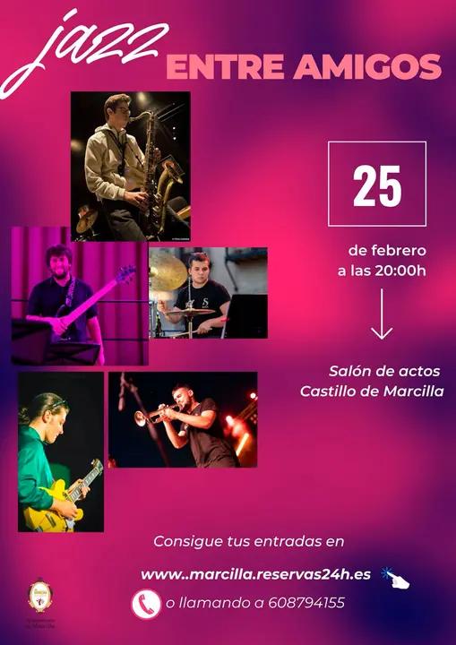 Concierto en Marcilla &lsquo;Jazz entre amigos&rsquo;