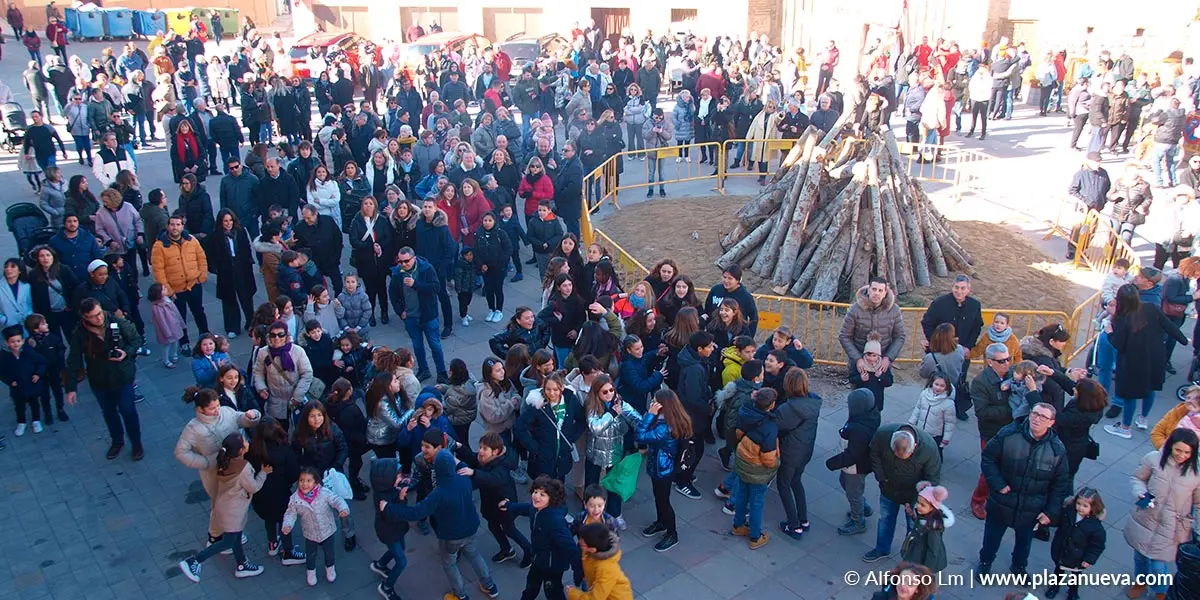 Ribaforada San Blas 2023 chupinazo 10
