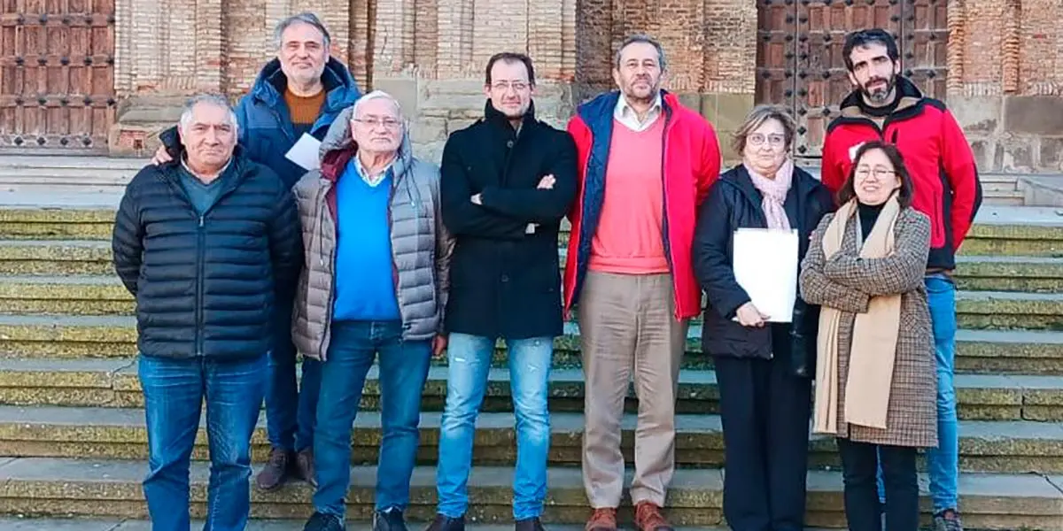 Amigos de la Historia de Alfaro con Cebollados