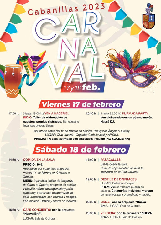 Carnaval 2023 en Cabanillas