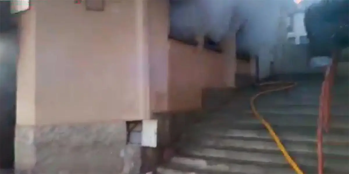 Incendio calle San Miguel