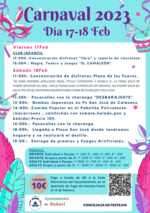 Carnaval 2023 en Bu&ntilde;uel