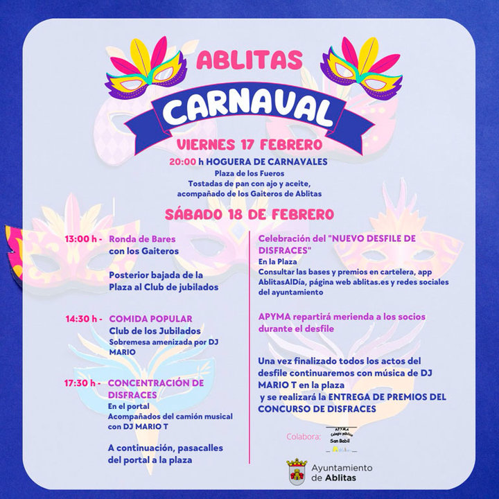 Carnaval 2023 en Ablitas