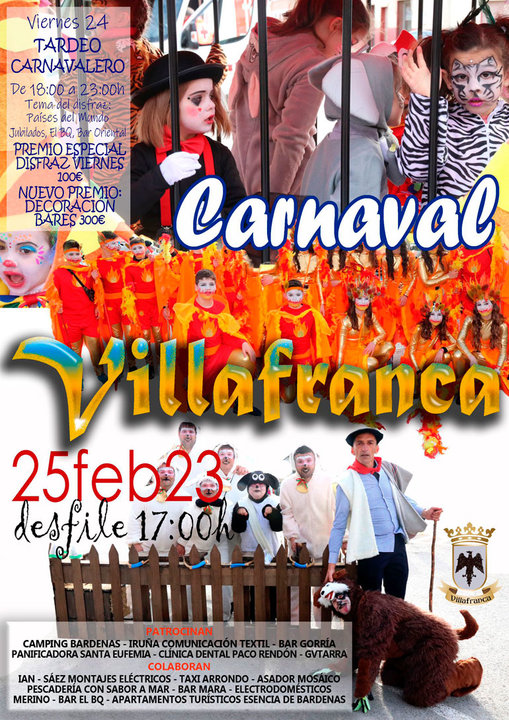 Carnaval 2023 en Villafranca