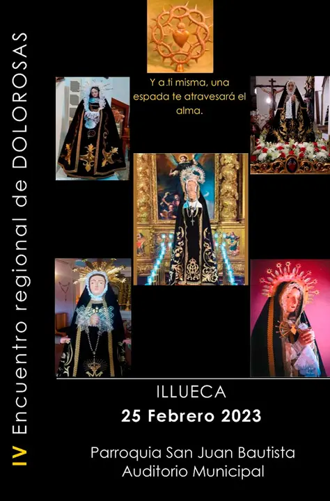 IV Encuentro regional de Dolorosas 2023 en Illueca