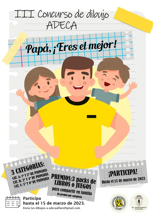 ADECA Alfaro dibujo padre