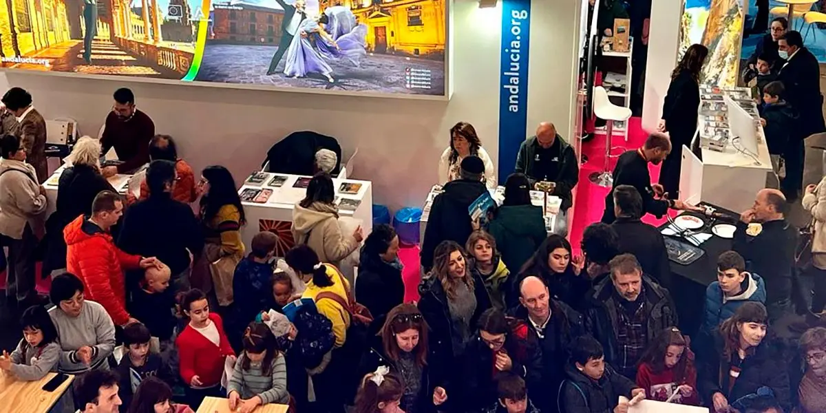 Multitudinaria asistencia en la feria Navartur