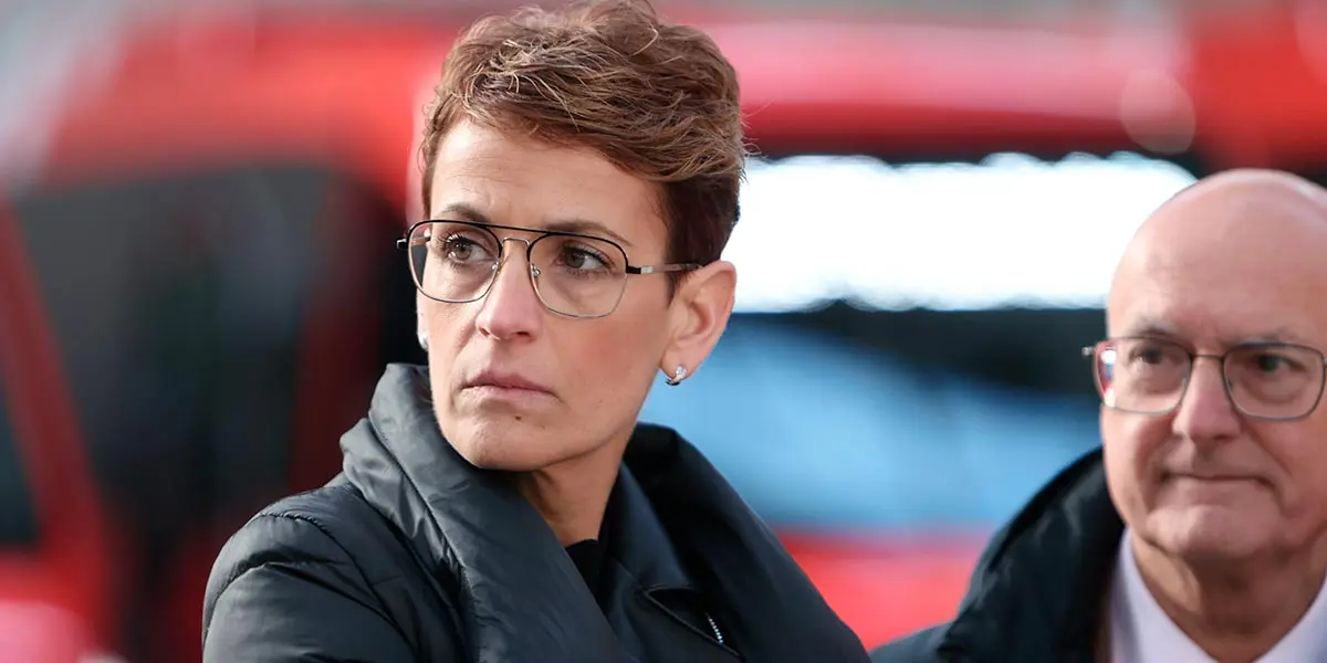 La Presidenta de Navarra, Mar&iacute;a Chivite