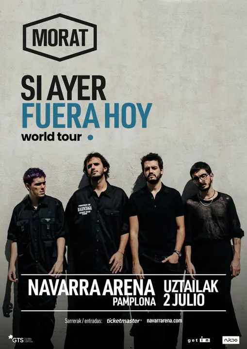 Concierto en Pamplona &lsquo;Si ayer fuera hoy&rsquo; de Morat
