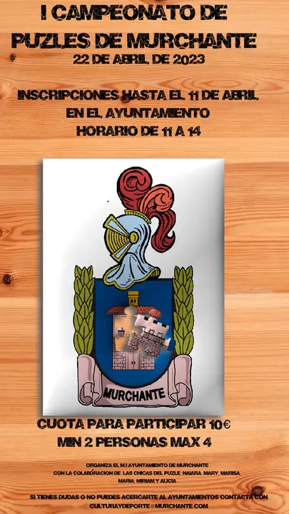 I Campeonato de Puzzles 2023 en Murchante