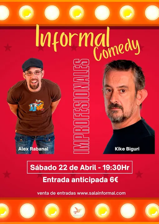 Actuaci&oacute;n en Tafalla &lsquo;Improfesionales&rsquo; con &Aacute;lex Rabanal y Kike Biguri