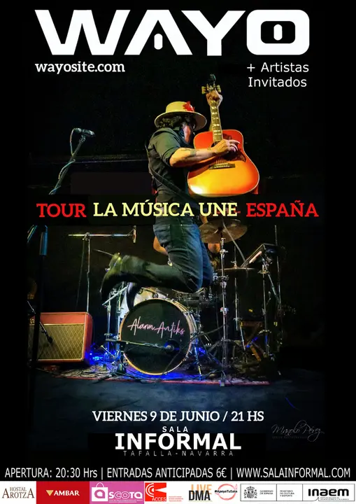 Concierto en Tafalla de Wayo