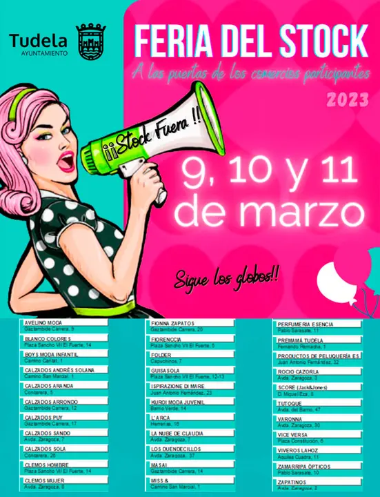 Feria del Stock 2023 en Tudela