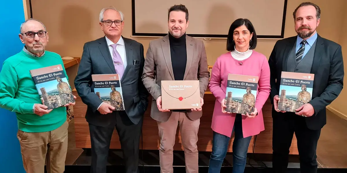 El libro &lsquo;Sancho El Fuerte, el rey que am&oacute; Tudela&rsquo; ha sido concebido como un elemento institucional para la promoci&oacute;n de la ciudad