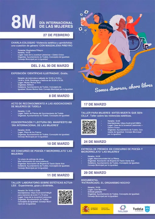 D&iacute;a Internacional de la Mujer 2023 en Tudela (Igualdad Tudela)