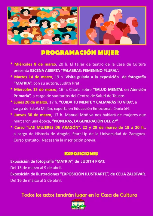 D&iacute;a Internacional de la Mujer 2023 en Tauste