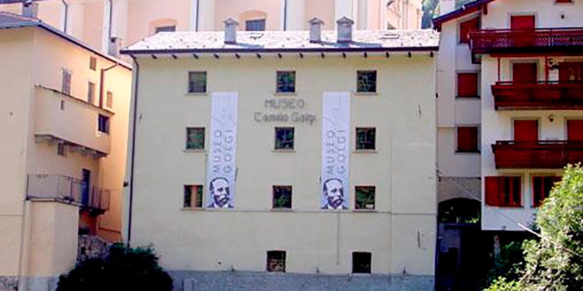 Casa natal de Camilo Golgi en Corteno Golgi (Italia)