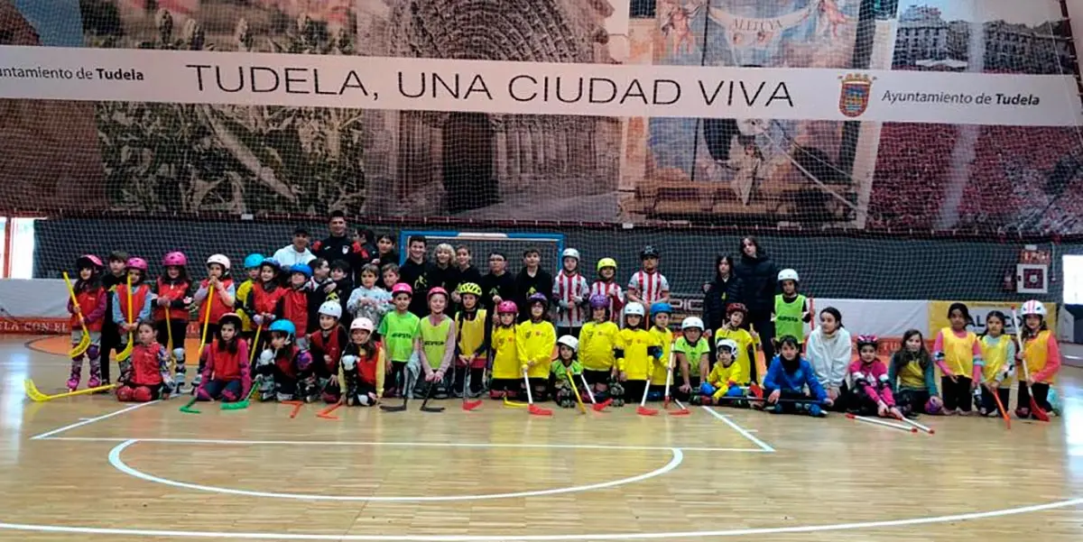 Hockey evento en Tudela