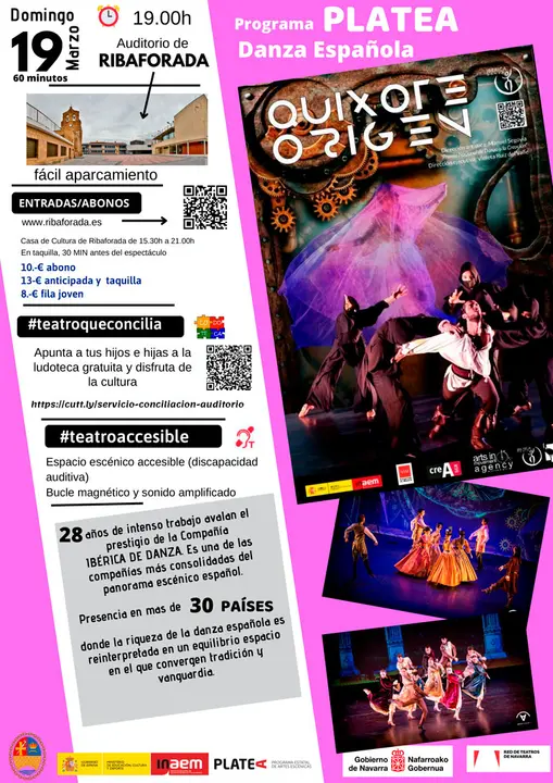 Danza espa&ntilde;ola en Ribaforada &lsquo;Quixote Origen&rsquo;