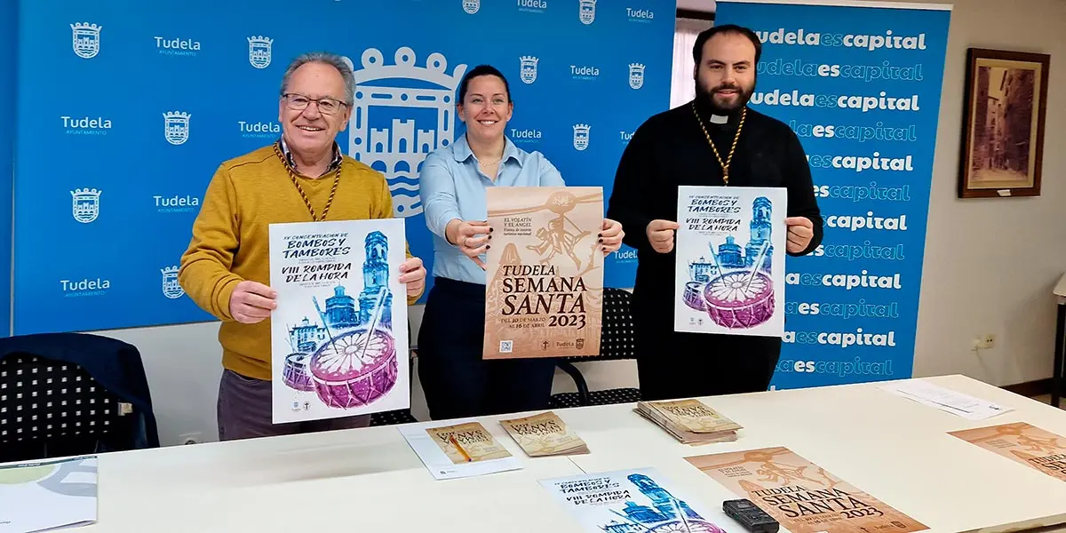 Semana Santa Tudela 2023 presentaci&oacute;n