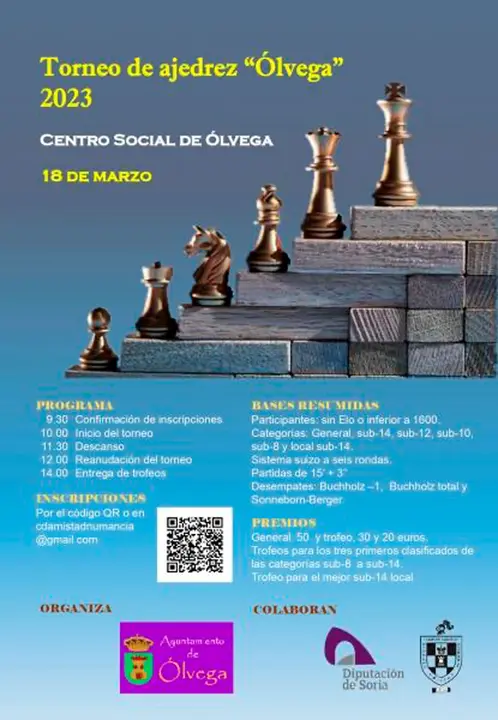 Torneo de ajedrez 2023 en &Oacute;lvega