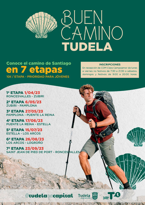 Etapas ‘Buen Camino de Santiago’ 2023 en Tudela