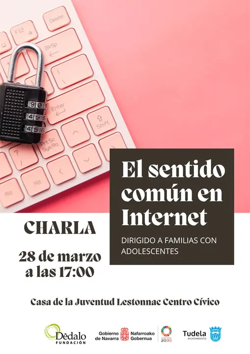 Charla en Tudela &lsquo;El sentido com&uacute;n en Internet&rsquo;