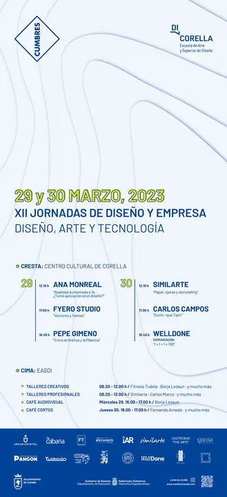 XII Jornadas de dise&ntilde;o y empresa 'Cumbres' en Corella