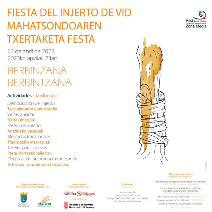 Fiesta del injerto 2023 en Berbinzana