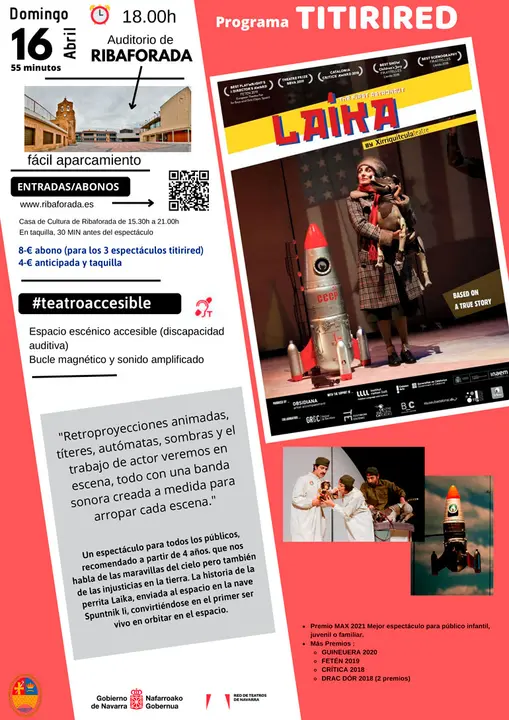 Titirired 2023 en Ribaforada &lsquo;Laika&rsquo;