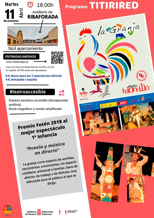 Titirired 2023 en Ribaforada &lsquo;La granja&rsquo;