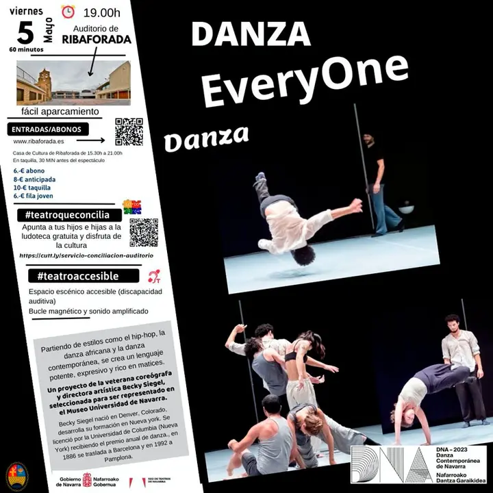 DNA 2023 en Ribaforada Danza &lsquo;EveryOne&rsquo;