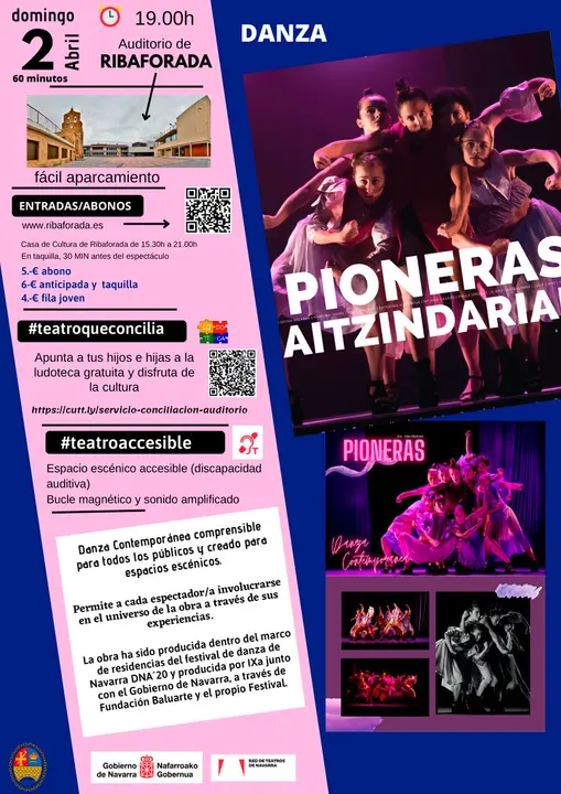 Danza en Ribaforada &lsquo;Pioneras&rsquo;