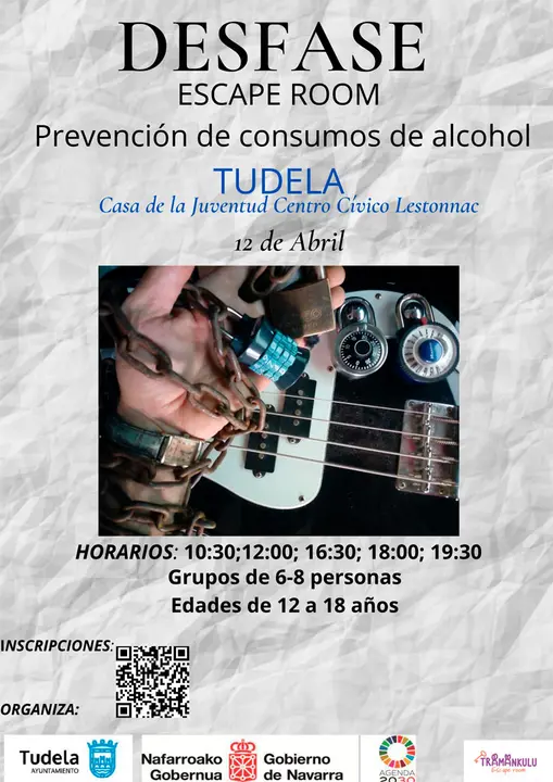 Escape room en Tudela &lsquo;Desfase&rsquo;