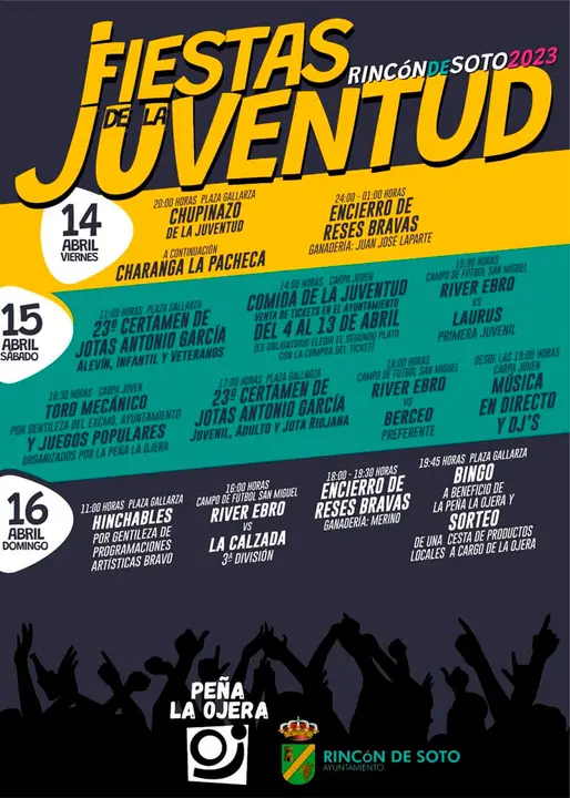 Fiestas de la juventud 2023 en Rinc&oacute;n de Soto