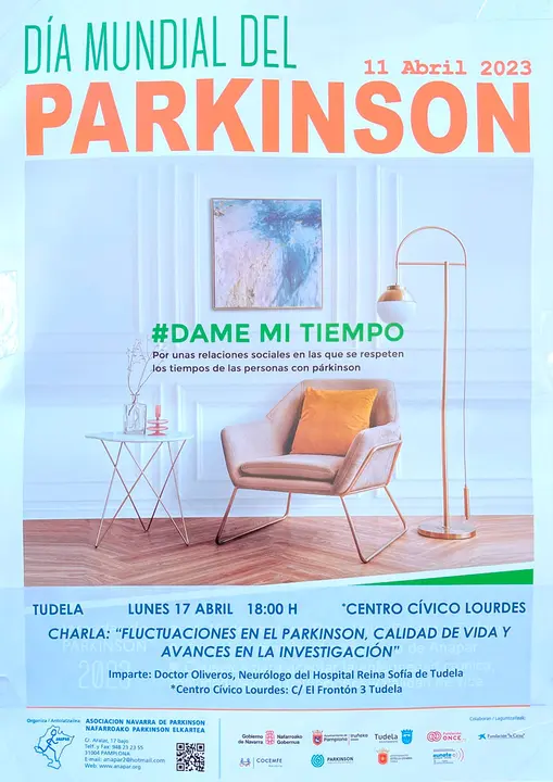 D&iacute;a Mundial del Parkinson 2023 en Tudela