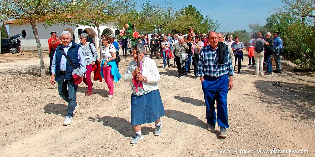 Semana Santa Murchante 10 Procesi&oacute;n a la ermita de San Gregorio