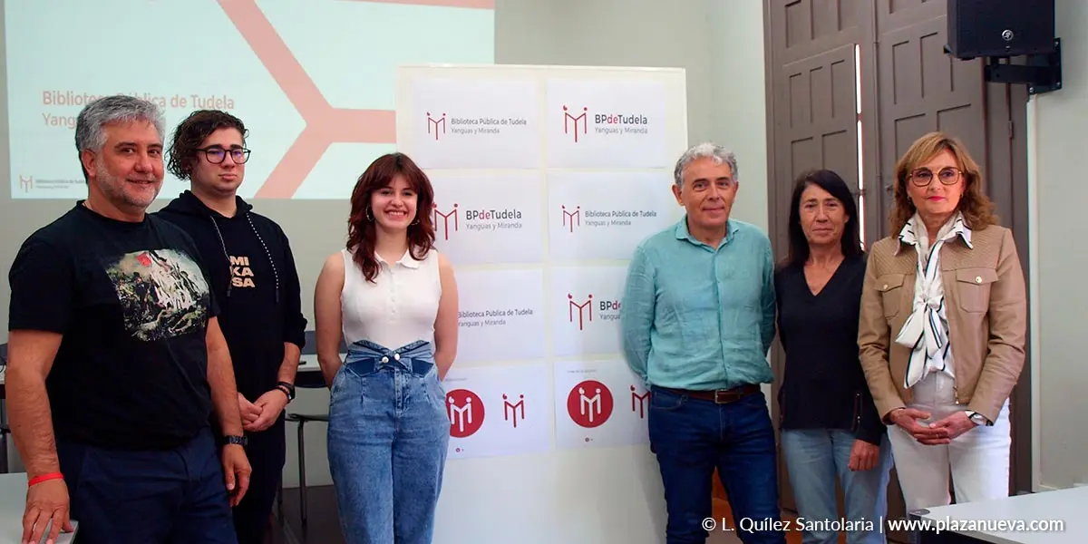 Biblioteca P&uacute;blica Tudela nuevo logo