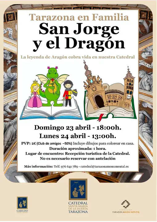 Ruta tem&aacute;tica &lsquo;Tarazona en familia San Jorge y el Drag&oacute;n&rsquo;