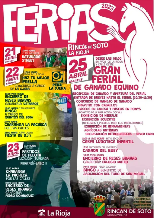 Ferias 2023 en Rinc&oacute;n de Soto