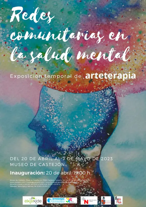 Exposici&oacute;n temporal de Arteterapia en Castej&oacute;n &lsquo;Redes comunitarias en la salud mental&rsquo;