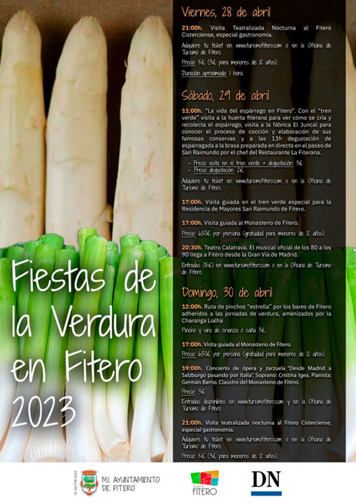 Fiestas de la Verdura 2023 en Fitero