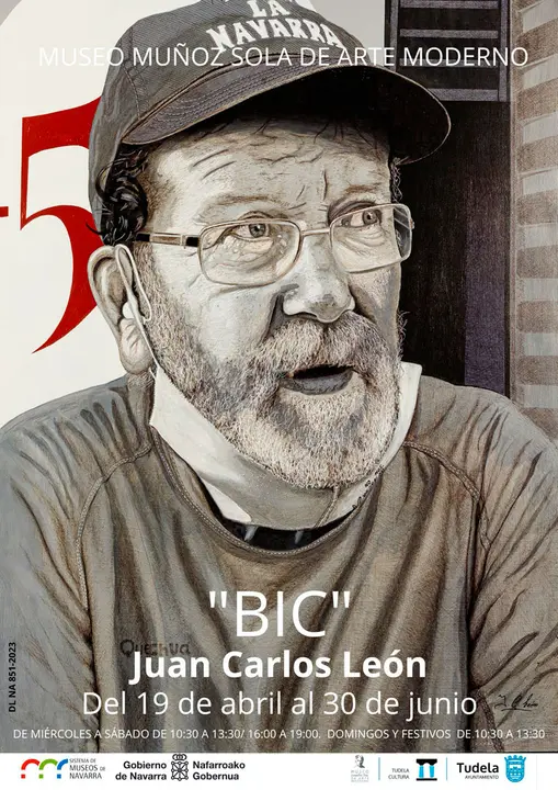Exposici&oacute;n temporal en Tudela &lsquo;BIC&rsquo; de Juan Carlos Le&oacute;n