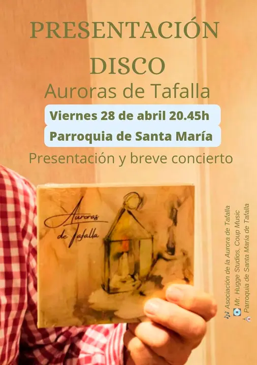 Presentaci&oacute;n en Tafalla del Doble CD de Auroras de Tafalla