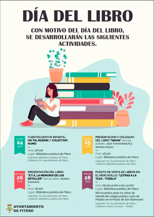 D&iacute;a del Libro 2023 en Fitero