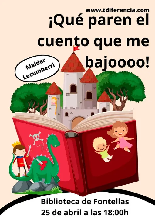 Cuentos en Fontellas &lsquo;Que paren el cuento que me bajo&rsquo; con Maider Lecumberri