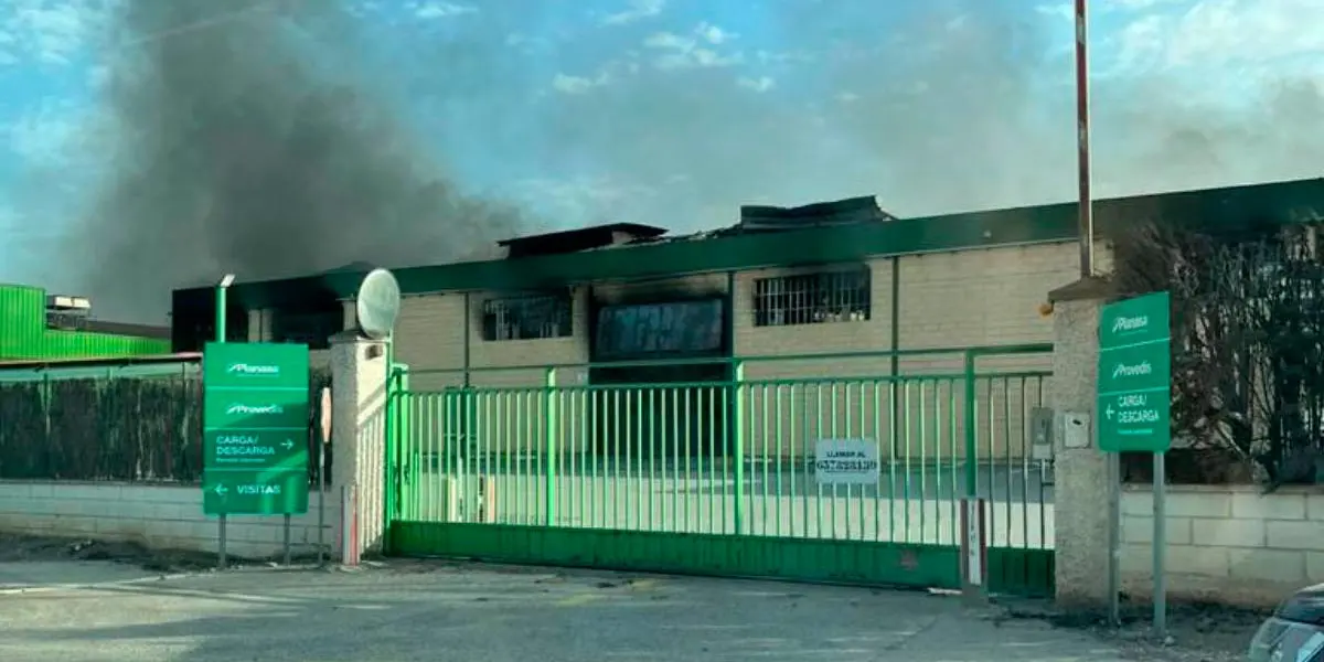 Planasa Valtierra incendio 18 junio 2022