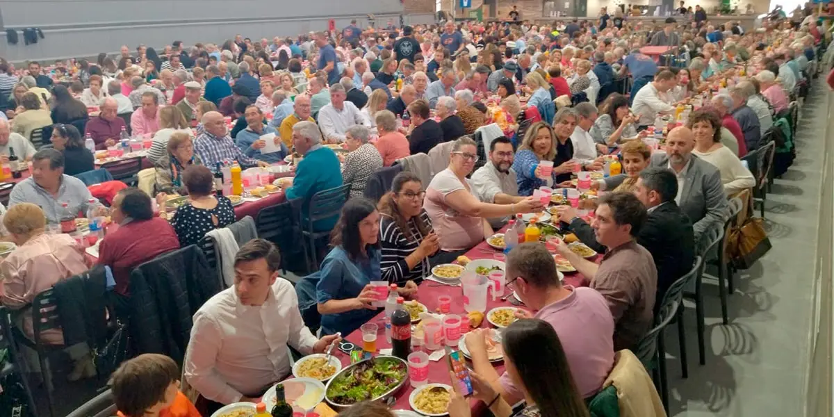 Ribaforada Fiestas de las Verduras 2023 comida popular 1