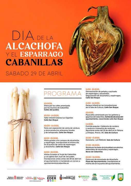 VI Día de la Alcachofa y el Espárrago 2023 en Cabanillas